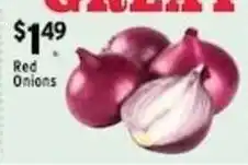 Met Foodmarkets Red Onions offer