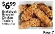 Met Foodmarkets Brakebush breaded chicken tenders offer