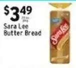 Met Foodmarkets Sara Lee Butter Bread offer