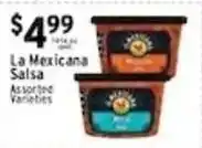 Met Foodmarkets La Mexicana salsa offer