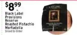 Met Foodmarkets Black Label Provisions Reserve Roasted Pistachio Mortadella offer