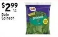 Met Foodmarkets Dole Spinach offer