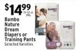 Met Foodmarkets Bambo Nature Dream Diapers or Training Pants offer