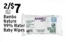 Met Foodmarkets Bambo Nature Baby Wipes offer
