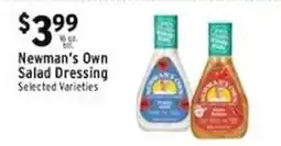 Met Foodmarkets Newman's Own Salad Dressing offer