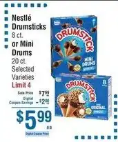 Smart & Final Nestlé Drumsticks offer