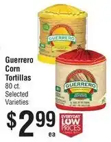 Smart & Final Guerrero corn tortillas offer