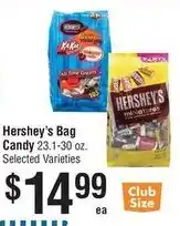 Smart & Final Hershey's Bag Candy offer