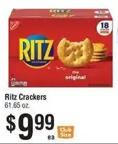 Smart & Final Ritz Crackers offer