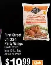 Smart & Final First Street Chicken Party Wings offer