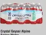 Smart & Final Crystal Geyser Alpine Spring Water offer