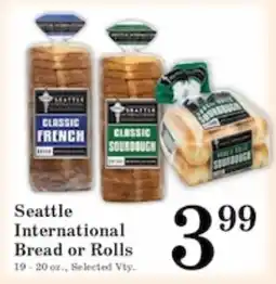 Harvest Foods Seattle International Bread or Rolls offer