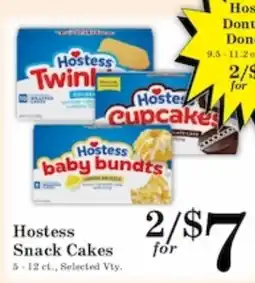 Harvest Foods Hostess Snack Cakes offer