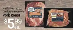 Maceys Prairie Fresh pork roast offer