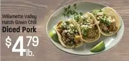 Maceys Willamette Valley Hatch Green Chili Diced Pork offer