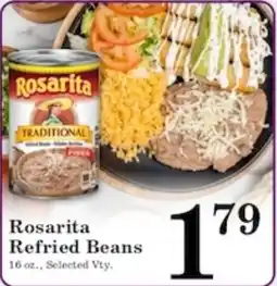 Harvest Foods Rosarita Refried Beans offer