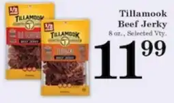 Harvest Foods Tillamook beef jerky offer