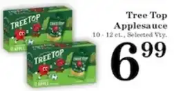 Harvest Foods Tree Top Applesauce offer