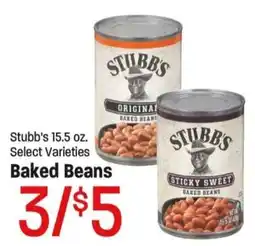 Maceys Stubb's baked beans offer