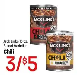 Maceys Jack Links chili offer