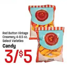 Maceys Red Button Vintage Creamery Candy offer