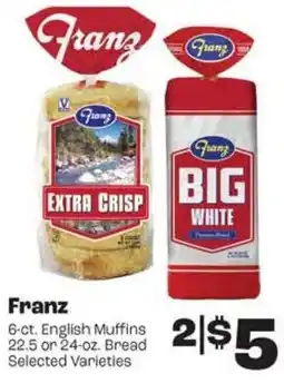 Rosauers Franz english muffins offer