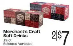 Rosauers Merchant's Craft Soft Drinks offer