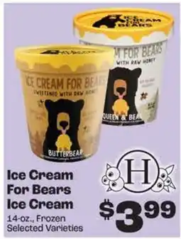 Rosauers Ice Cream For Bears Ice Cream offer