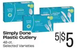 Rosauers Simply Done Plastic Cutlery offer
