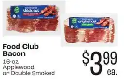 Rosauers Food Club Bacon offer