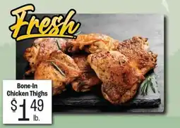 Rosauers Bone-In Chicken Thighs offer
