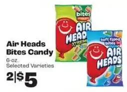 Rosauers Air Heads Bites Candy offer