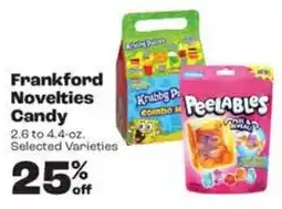 Rosauers Frankford Novelties Candy offer