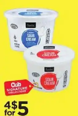 Cub Foods Cub Signature Collections Sour Cream offer