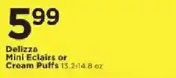Cub Foods Delizza mini eclair or cream puff offer