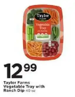 Cub Foods Taylor Farms Vegetable Tray with Ranch Dip offer