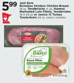 Cub Foods Just Bare Boneless Skinless Chicken Breast offer