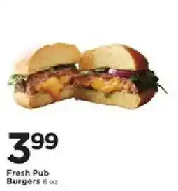 Cub Foods Fresh Pub Burgers offer