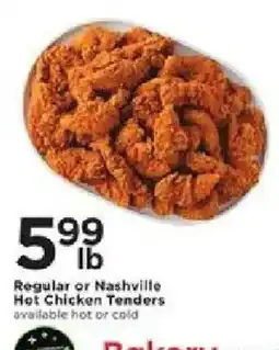 Cub Foods Regular or Nashville Hot Chicken Tenders offer