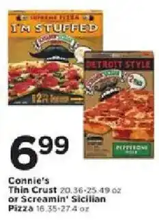 Cub Foods Connie's Thin Crust or Screamin' Sicilian Pizza offer