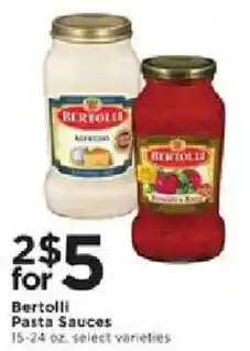 Cub Foods Bertolli Pasta Sauces offer