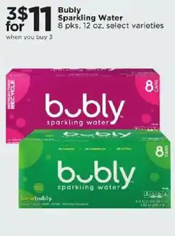 Cub Foods Bubly sparkling water offer