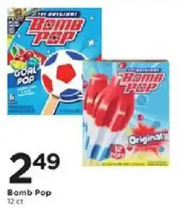 Cub Foods Bomb Pop offer
