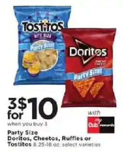 Cub Foods Doritos, Cheetos, Ruffles or Tostitos offer