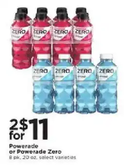 Cub Foods Powerade Zero offer