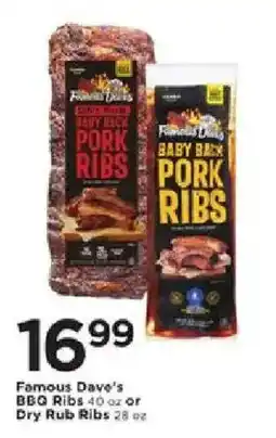 Cub Foods Famous Dave's BBQ Ribs offer