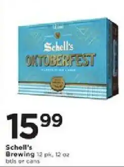 Cub Foods Schell's Brewing Oktoberfest offer