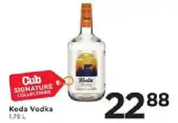 Cub Foods Koda Vodka offer