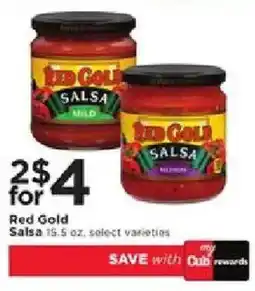 Cub Foods Red Gold Salsa offer