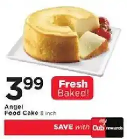 Cub Foods Angel Food Cake offer